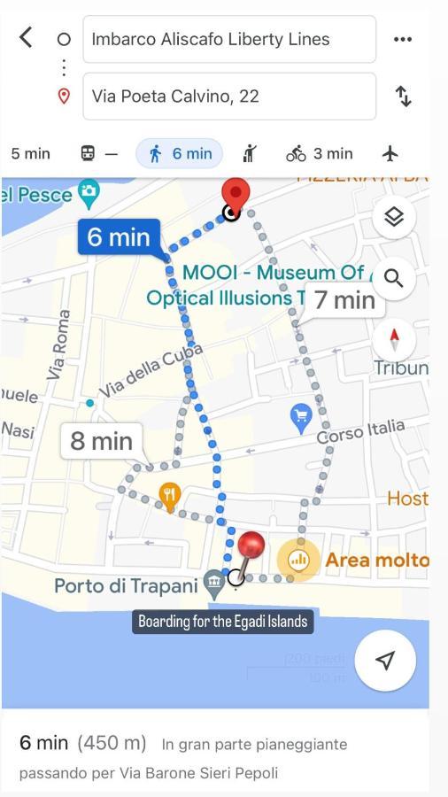 דירות טרפאני Civico 22 מראה חיצוני תמונה